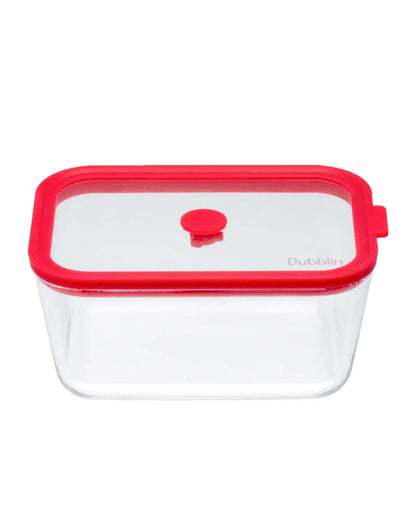Dubblin Grace Borosilicate Glass Baking Dish with Lid 1380 ml