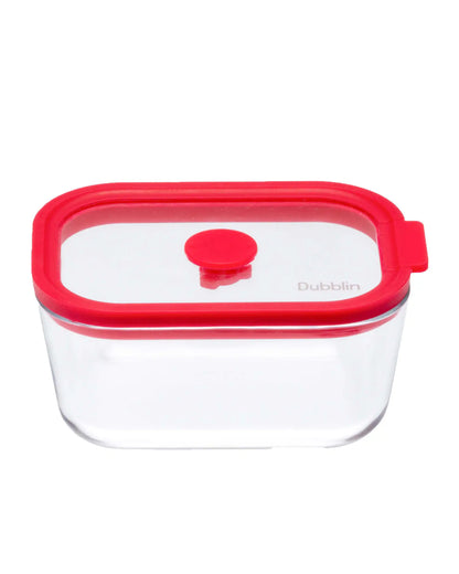 Dubblin Grace Borosilicate Glass Baking Dish with Lid 470 ml