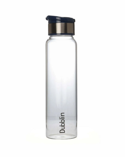 Dubblin Pool Glass Water Bottle 600 ml