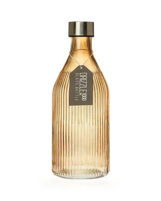 Dubblin Drizzle Glass Water Bottle 1000 ml