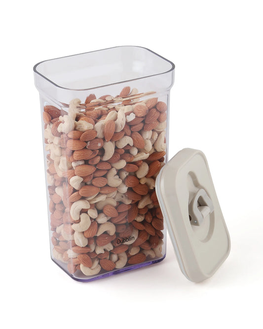 Dubblin Smart Lock Jar Rectangle 1700 ml