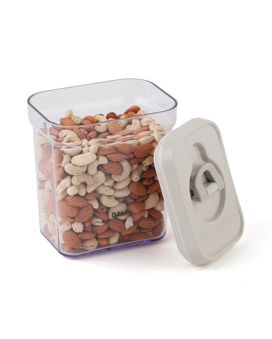 Dubblin Smart Lock Jar Rectangle 1000 ml