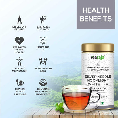 Tea Raja - Silver Needle Moonlight White Tea - PUSHMYCART