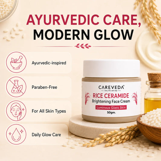 CareVeda Rice Ceramide Revival Face Cream 50g