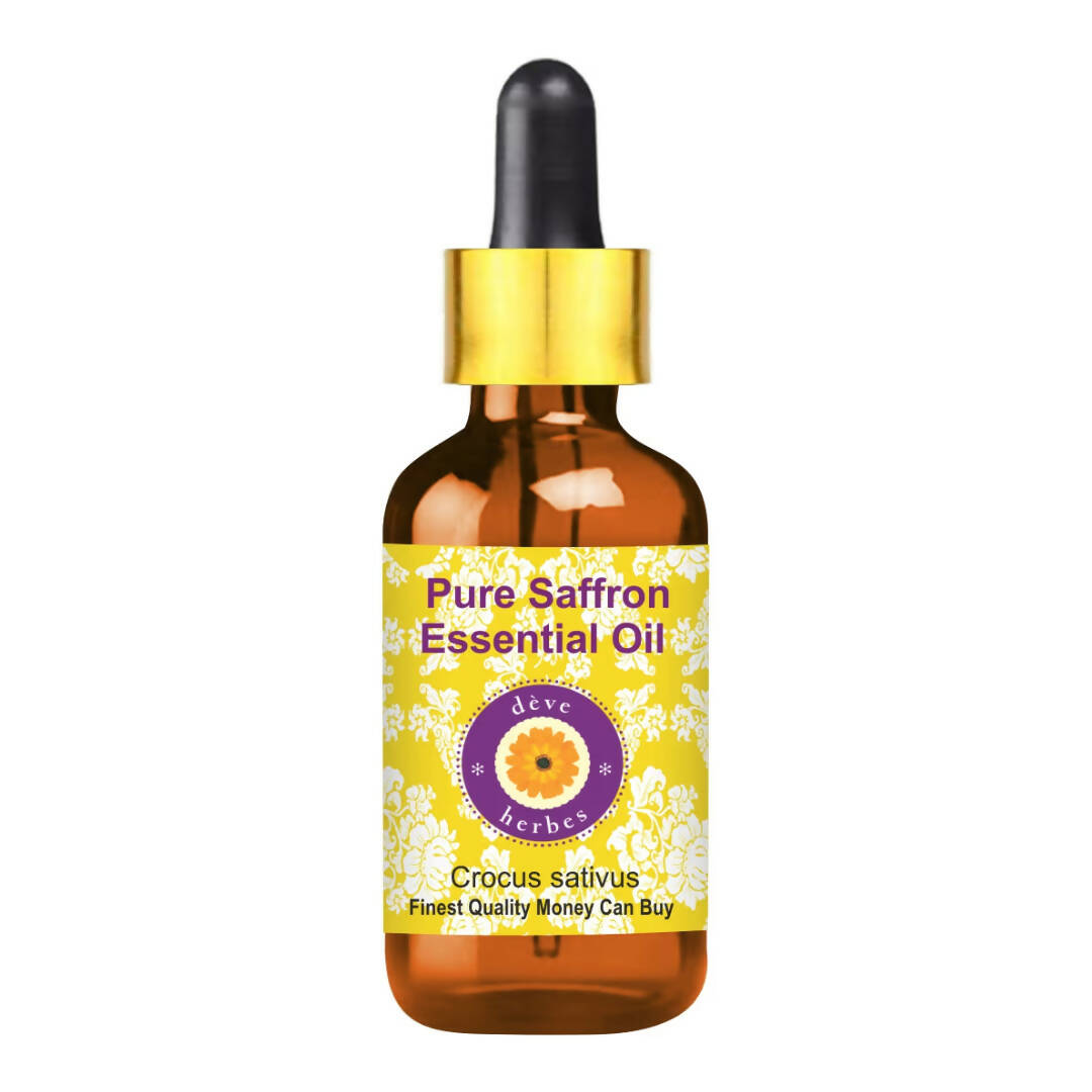 Deve Herbes Pure Saffron Essential Oil 10 ml