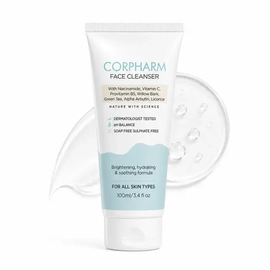 CORPHARM Face Cleanser bottle front view