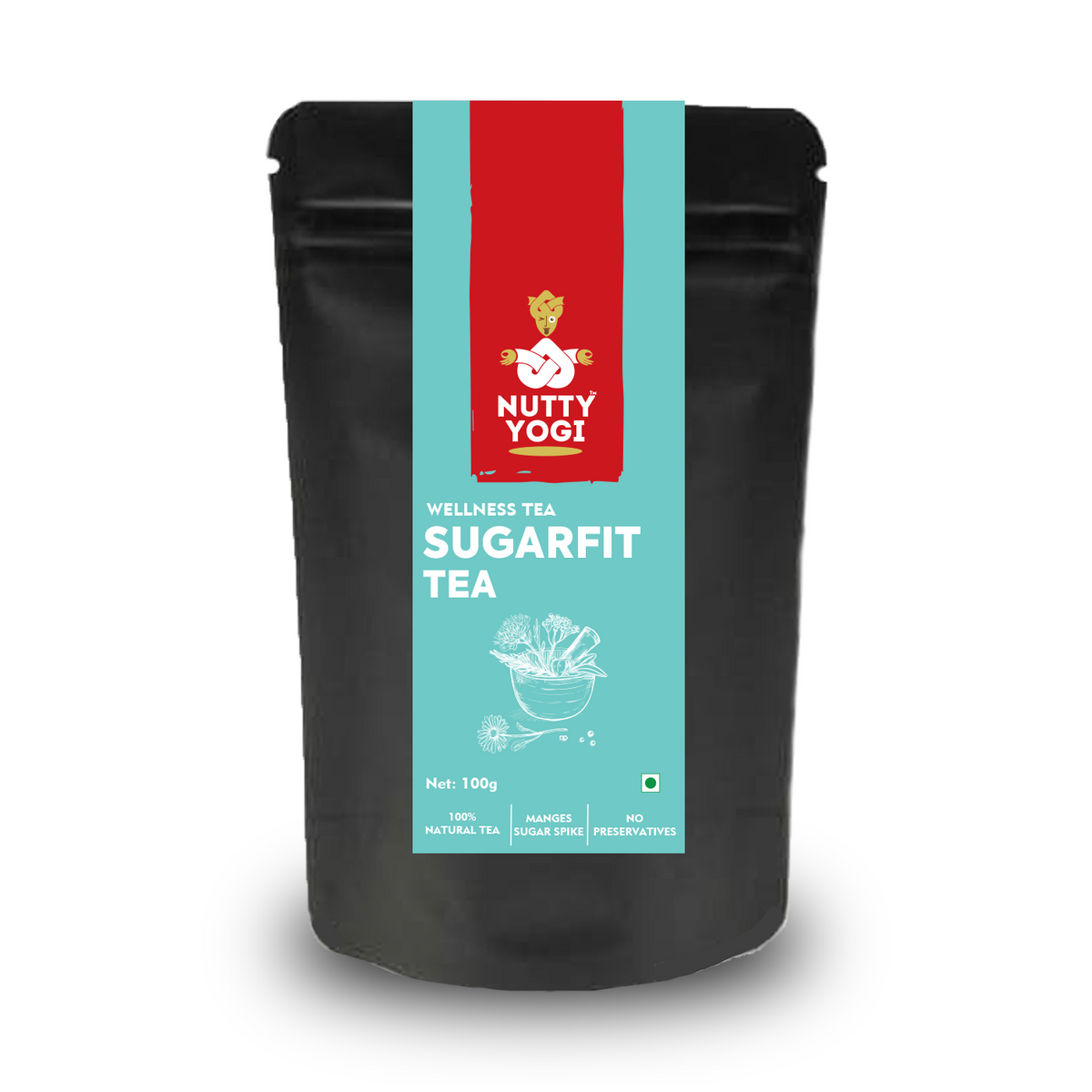 Nutty Yogi Sugarfit Tea 50g