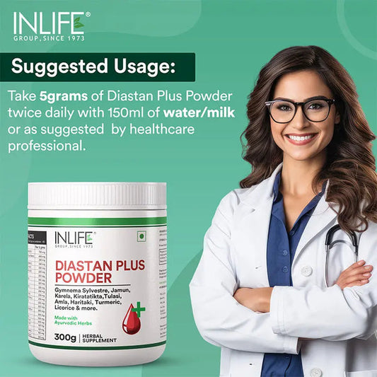 Inlife Diabetes Care Diastan Plus Powder Natural Flavour