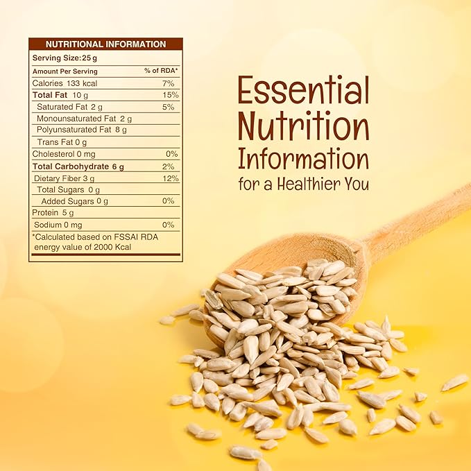 Pureheart Premium Raw Sunflower Seeds for Eating