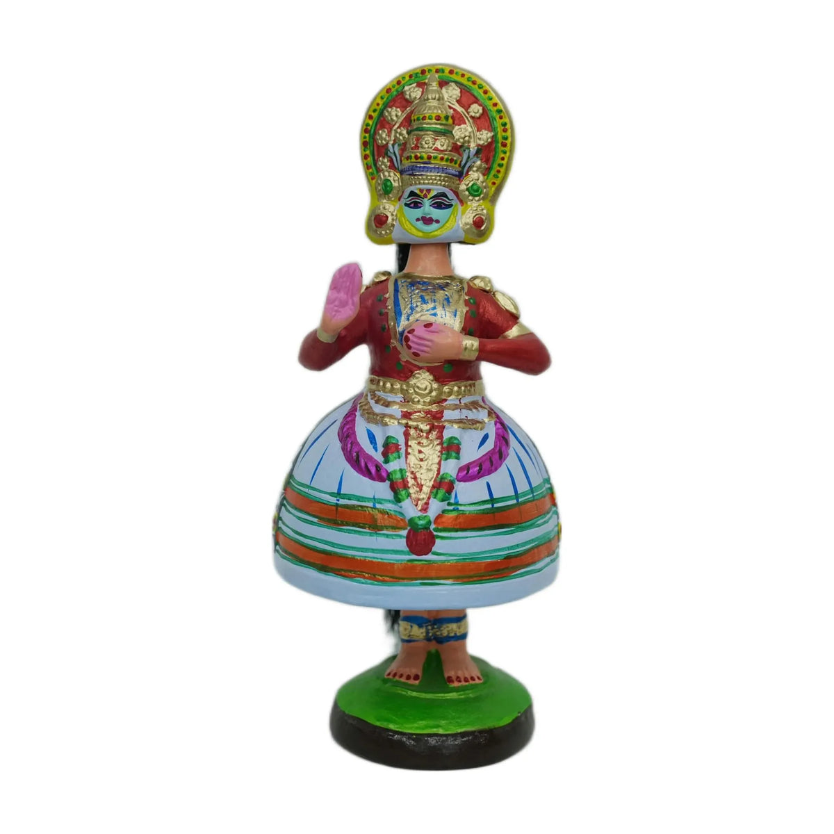 Navarathri Art & Gallery Tanjore Dancing Doll – Kathakali Ramar