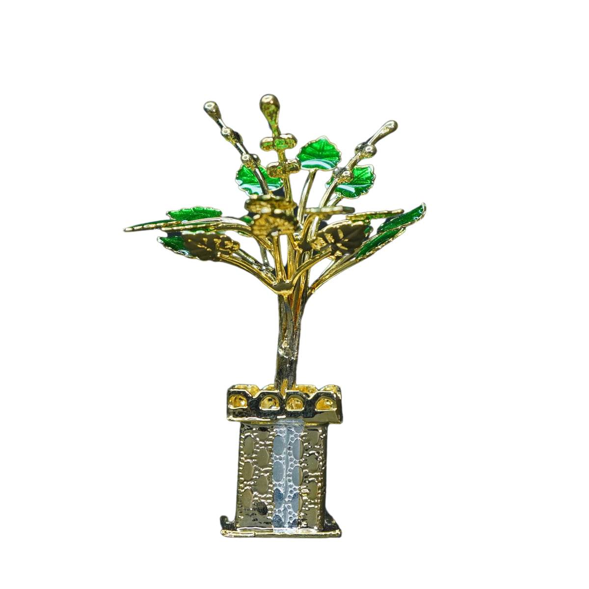 Pure Silver Tulsi Tree 22g By Mahita Collections - PUSHMYCART