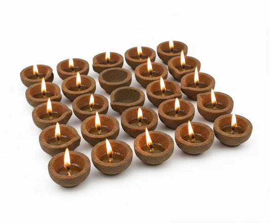 Pure Cow Dung Diyas