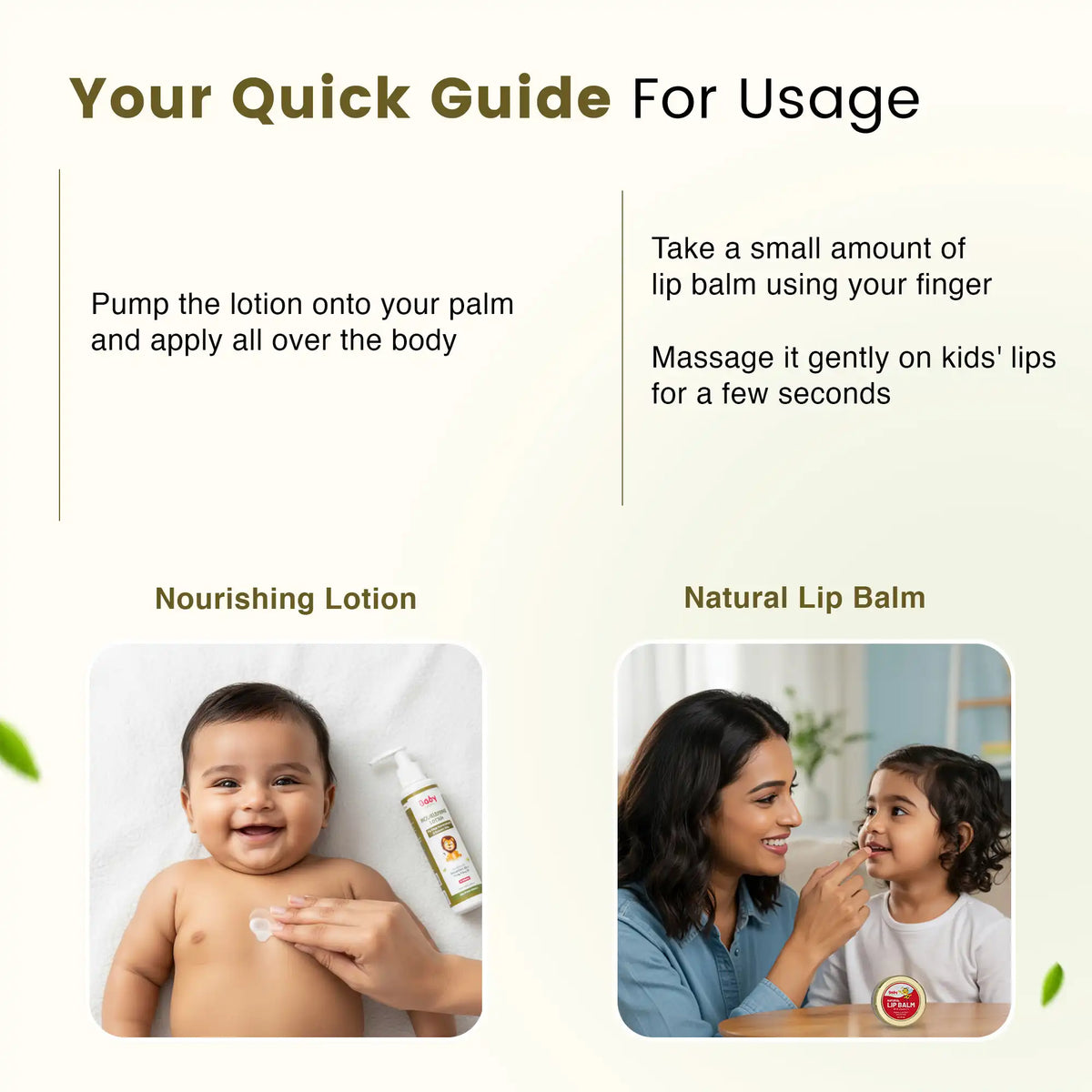 Babyorgano Natural Lip & Skincare Combo
