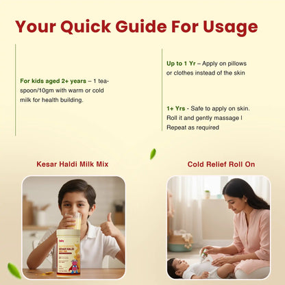 Babyorgano Immunity Growth & Cold Relief Combo