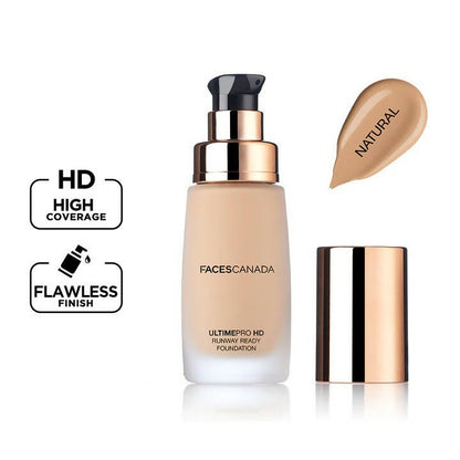Faces Canada Ultime Pro HD Runway Ready Foundation-Natural 02 30 ml