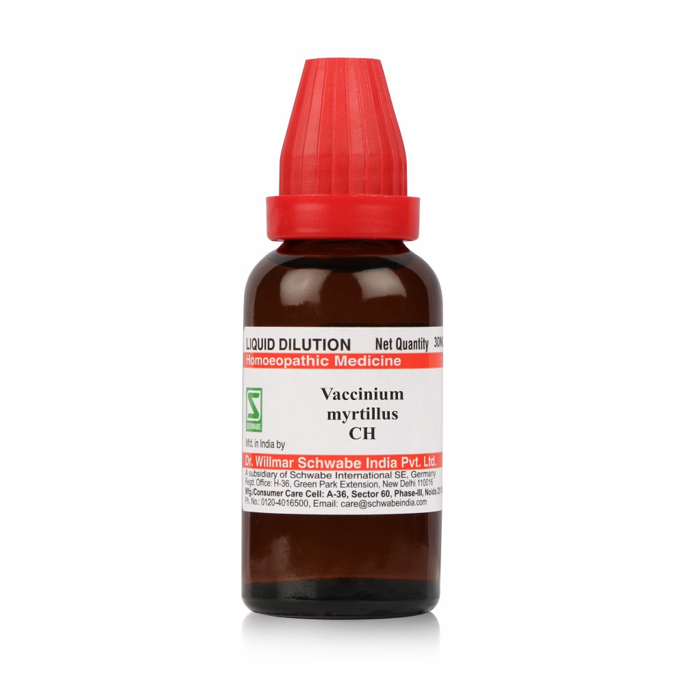 Dr Willmar Schwabe India Vaccinium Myrtillus Dilution 6 CH