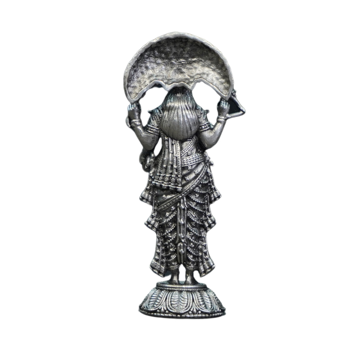 Pure Silver Antique Vasavi Devi 18.75G By Mahita Collections - PUSHMYCART