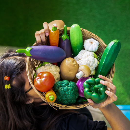 Rubbabu Realistic Vegetables Set of 8