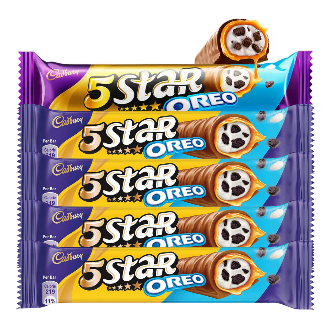 Cadbury 5 Star Oreo Chocolate Bar(pack of 5)
