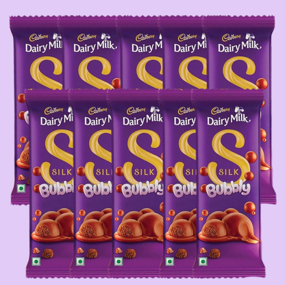 Cadbury Dairy Milk Silk Bubbly Chocolate