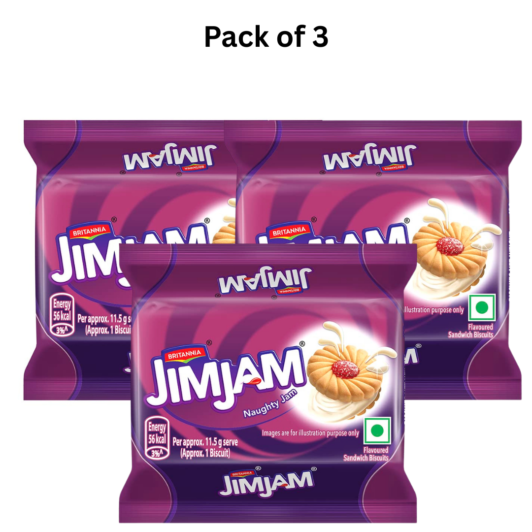 Britannia Treat Jim Jam 138g(pack of 3)