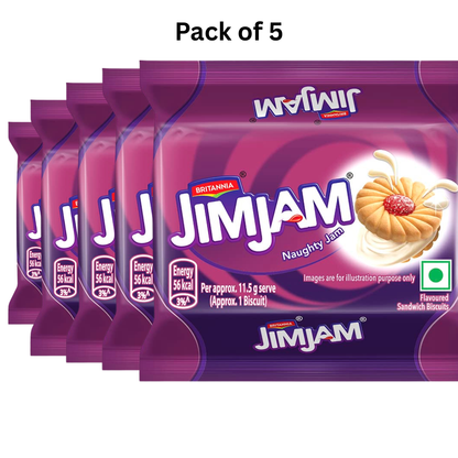 Britannia Treat Jim Jam 138g(pack of 5)