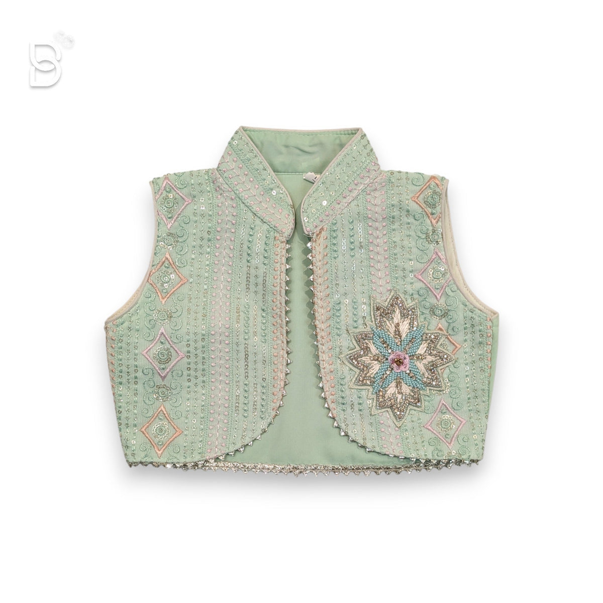 Bachpan kids wear Girls Traditional Wear- White