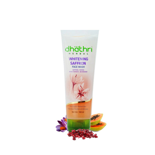 Dhathri Ayurveda Whitening Saffron Face Wash