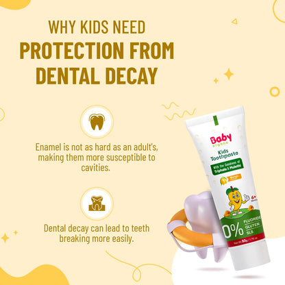 Babyorgano Kids Toothpaste Mango Flavour