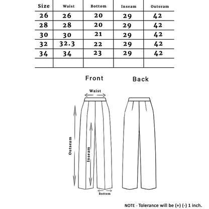 Veshbhoshaa Bluebird Women'S Black Solid Casual Bell Bottom  Trousers - PUSHMYCART