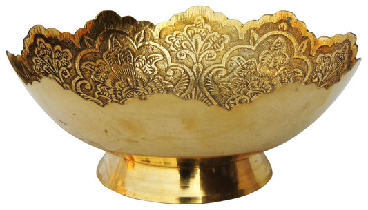 Pure Brass Bowl 0.11Kg - PUSHMYCART