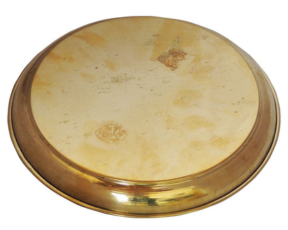 Brass Thali 0.165Kg - PUSHMYCART