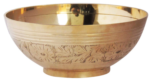 Pure Brass Bowl 0.3Kg - PUSHMYCART