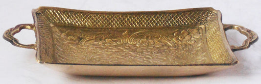 Brass Miniature Tray Toy 0.22Kg - PUSHMYCART