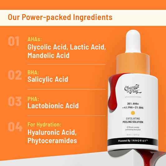 Innovist Exfoliating Peeling Solution - PUSHMYCART