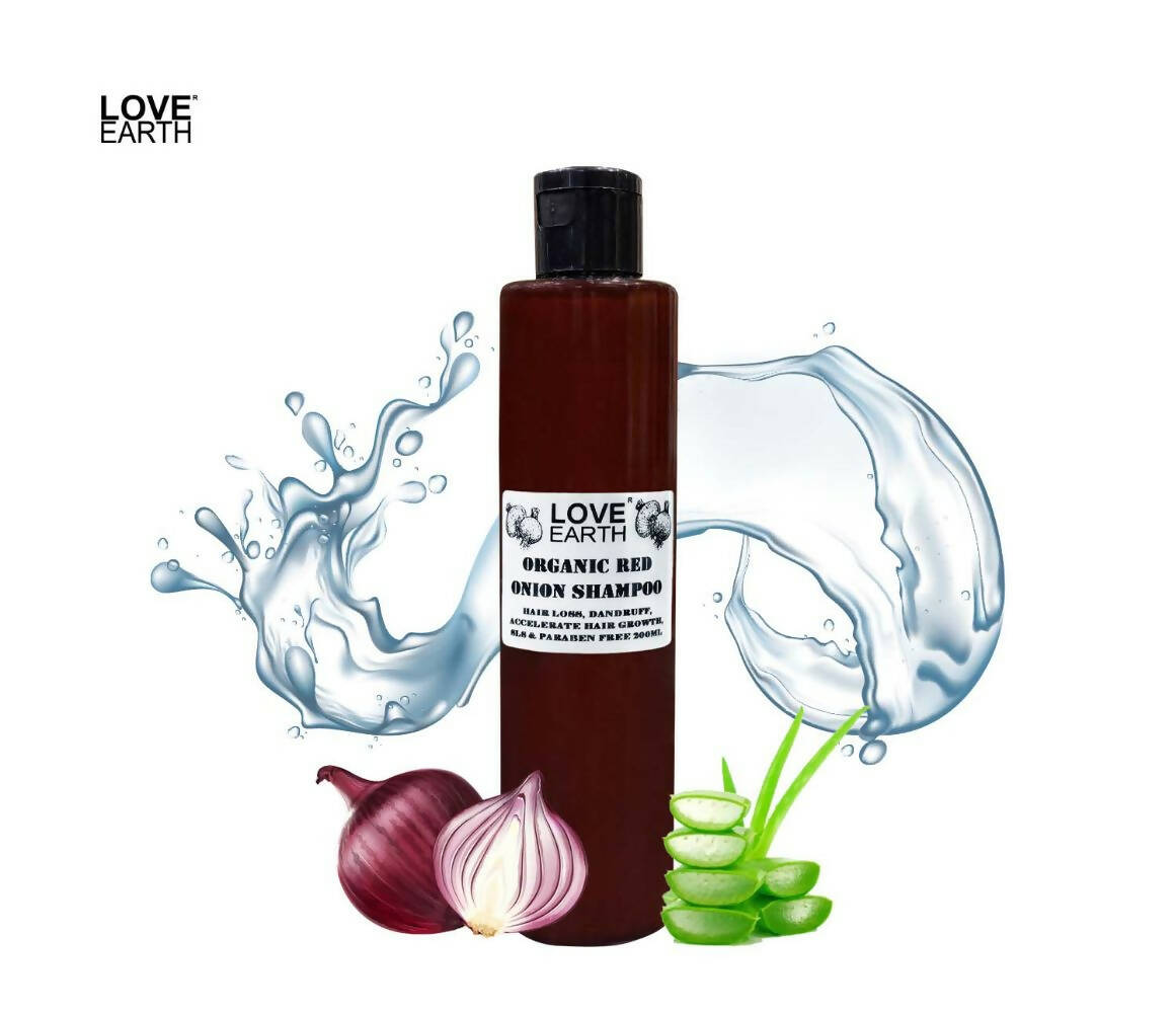 Love Earth Organic Red Onion Shampoo