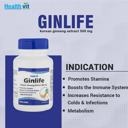 Healthvit Ginlife Capsules
