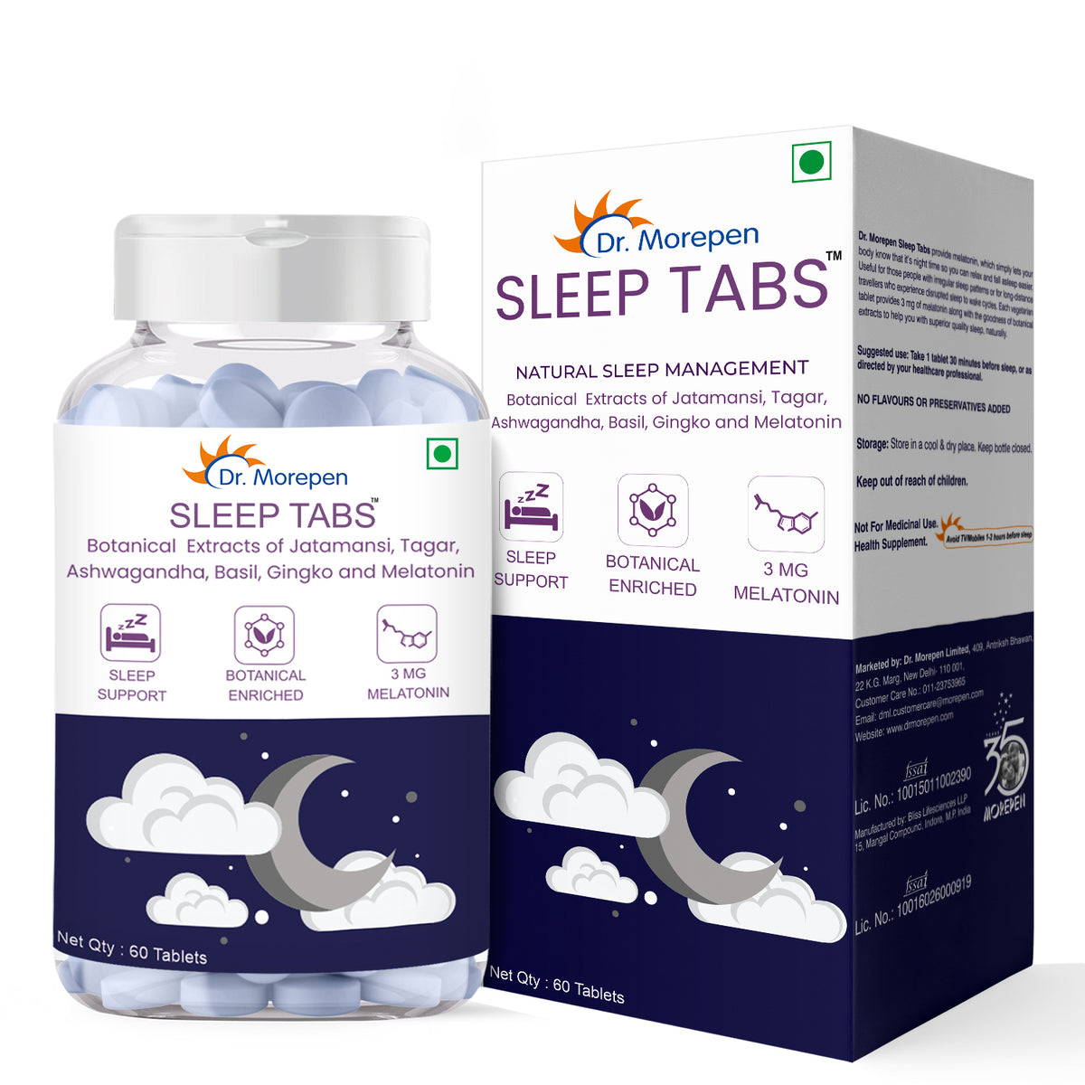 Dr. Morepen Sleep Tablet 60Tablet
