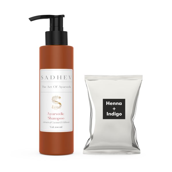 Sadhev The Ayurvedic Hair Colour Duo