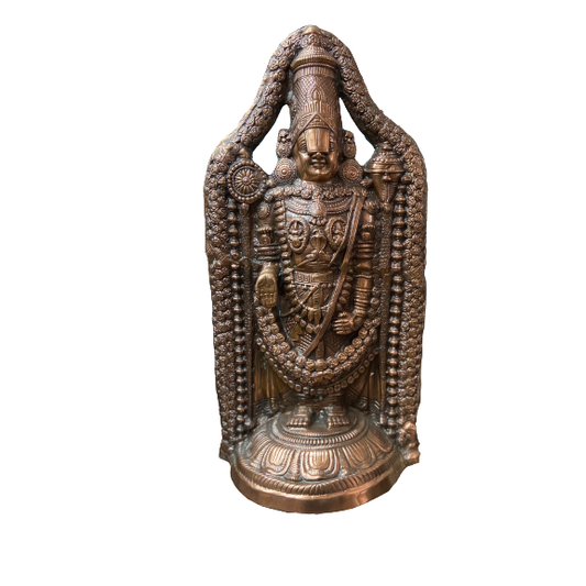 Balaji Venkateshwara Swamy Bronze Idol - PUSHMYCART