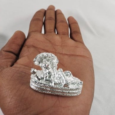 Pure Silver Ananthapadmanabha Swamy 38.8 Grams - PUSHMYCART