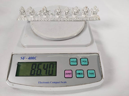Pure Silver Ashtalakshmi Set 86.4Grams - PUSHMYCART