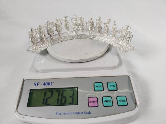 Pure Silver Dasavataram 127.63 Grams - PUSHMYCART