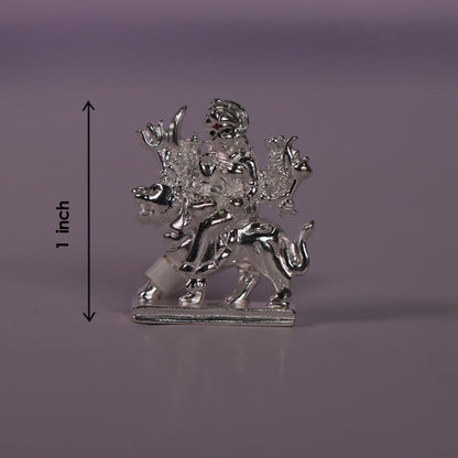 Pure Silver Durga Devi 15 Grams - PUSHMYCART