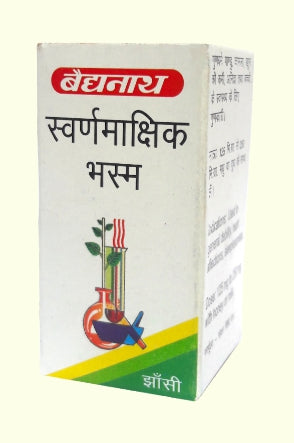 Baidyanath Swarn Makshik Bhasma 10g