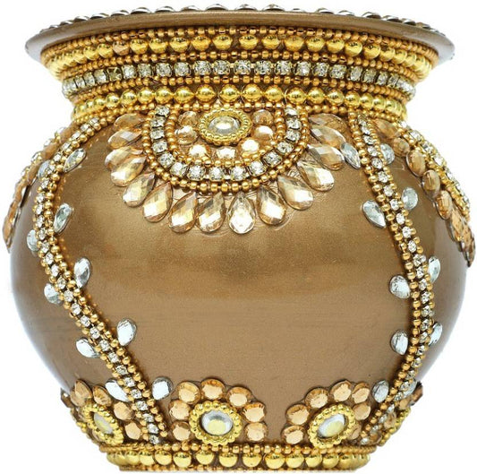 Designer kalasam With Gold Color