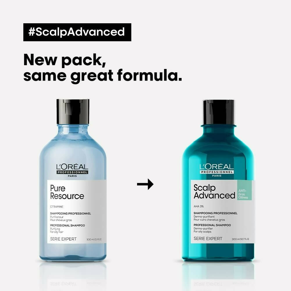 L'Oreal Paris Professionnel Scalp Advanced Anti-Oiliness Dermo-Purifier Shampoo Absolut Repair Professional Hair Mask - PUSHMYCART