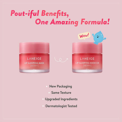 Laneige Lip Sleeping Mask EX Berry - PUSHMYCART