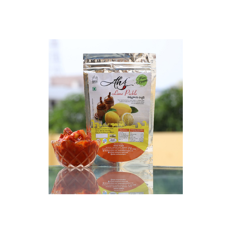 Aha Organic Lemon Pickle