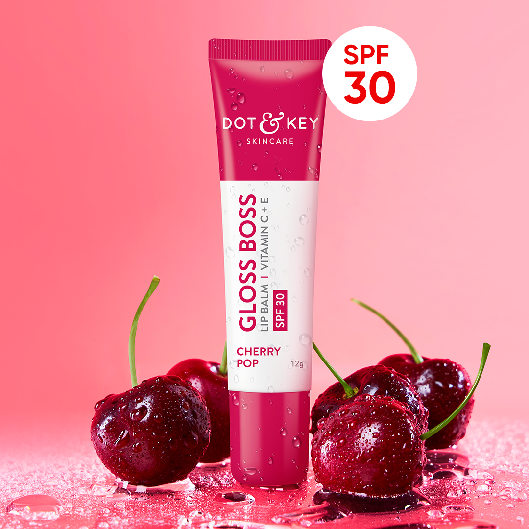 Dot and key Spf 30 Vitamin C+E Cherry Lip Balm PUSHMYCART Dot and key Spf 30 Vitamin C+E Cherry Lip Balm PUSHMYCART
